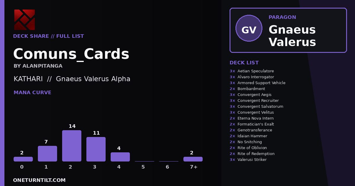 Deck share card