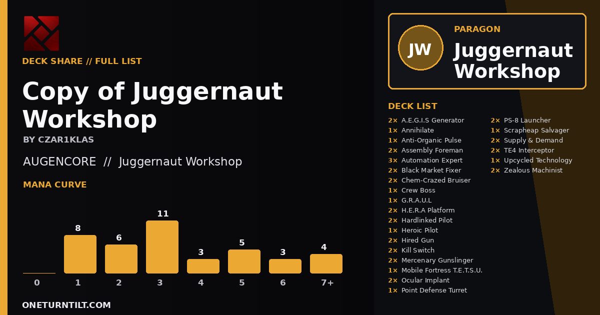 Deck share card