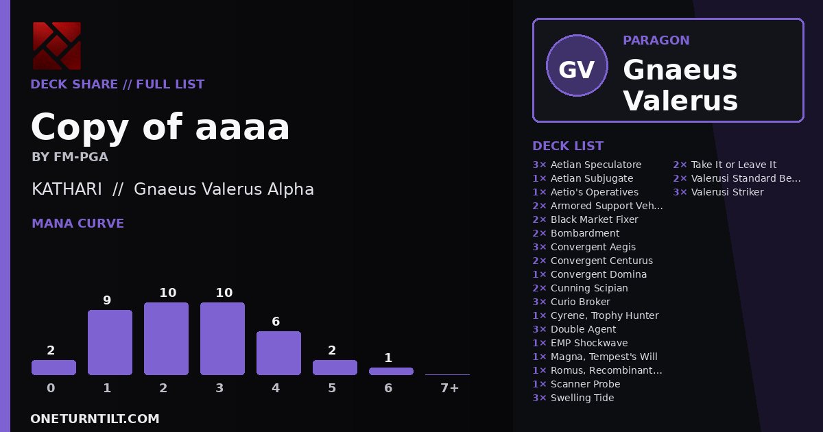 Deck share card