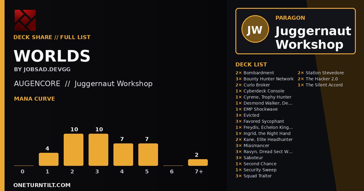Deck share card
