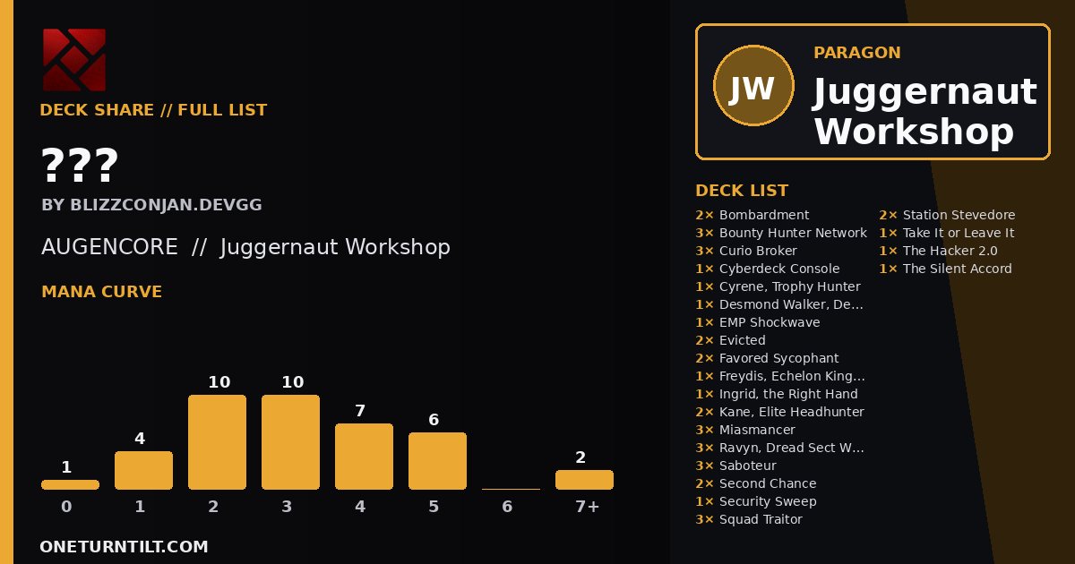 Deck share card
