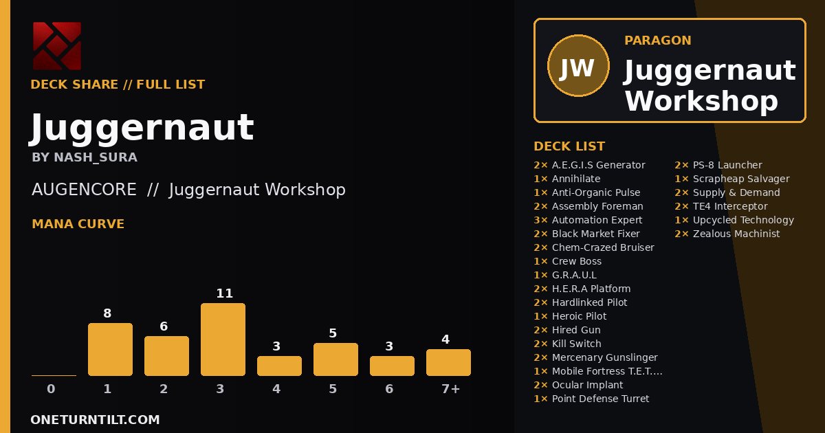 Deck share card
